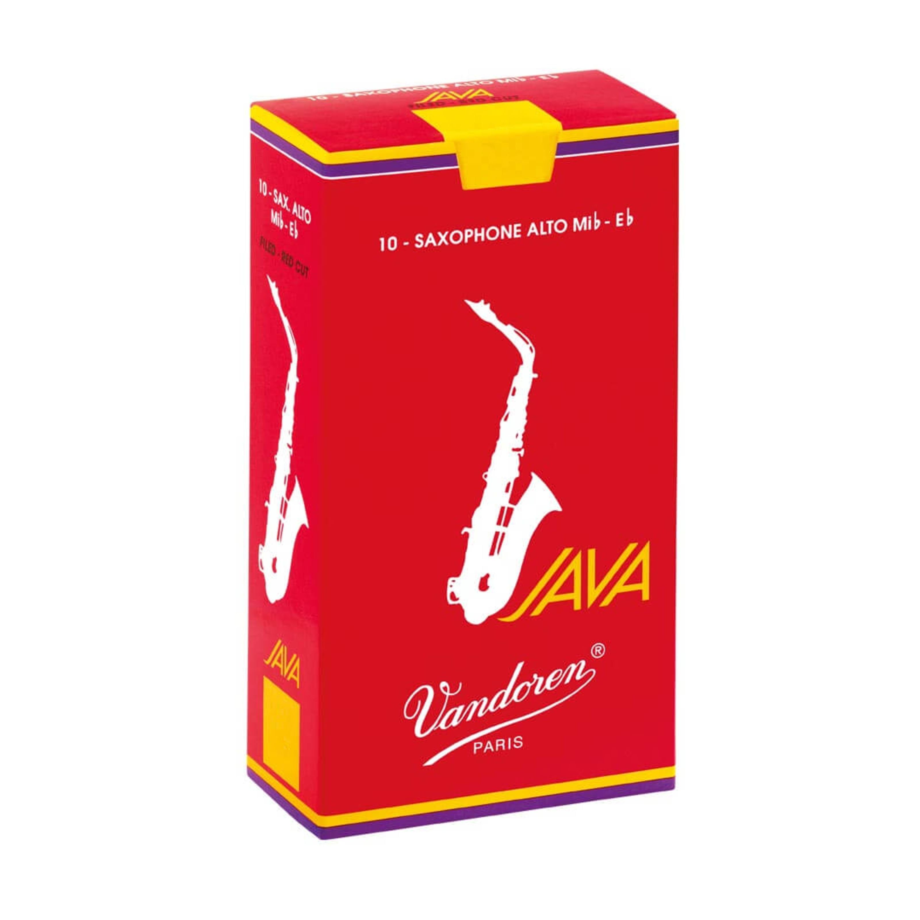 Vandoren Blattabschneider Saxophon, Java Filed Red Altsax 1,5 - Blatt für Alt Saxophon