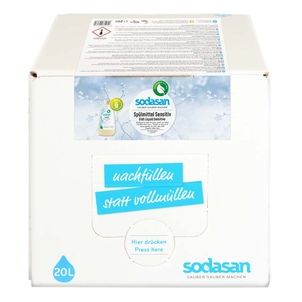 Sodasan Spülmittel - Sensitiv 20L Geschirrspülmittel