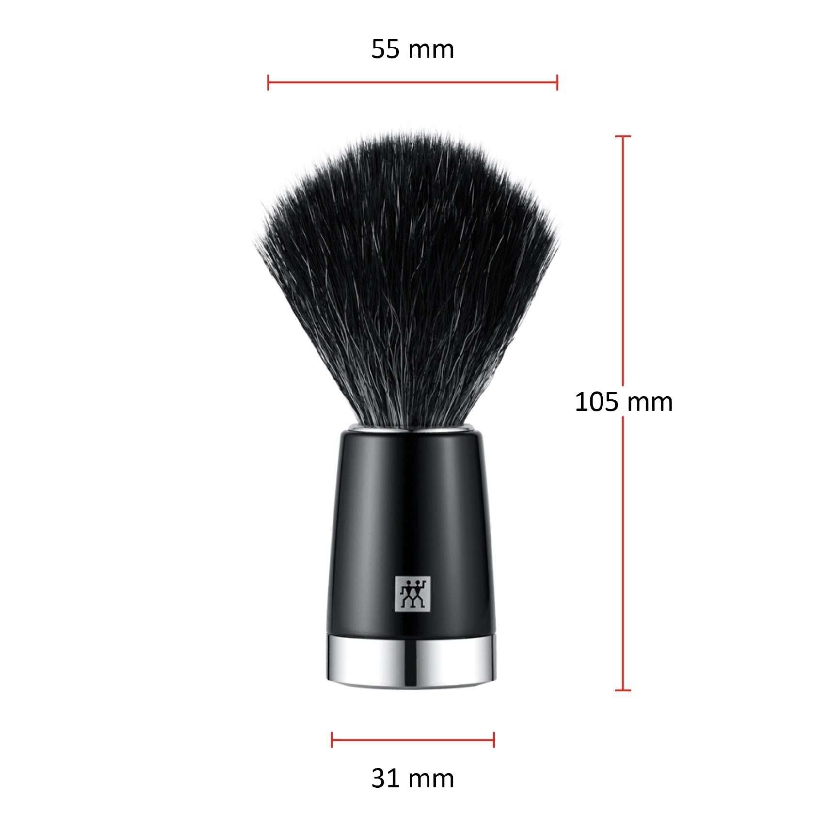 Zwilling Rasierpinsel ZWILLING Rasierpinsel mit patentiertem Kunsthaar Langlebig und robust, 1 tlg.