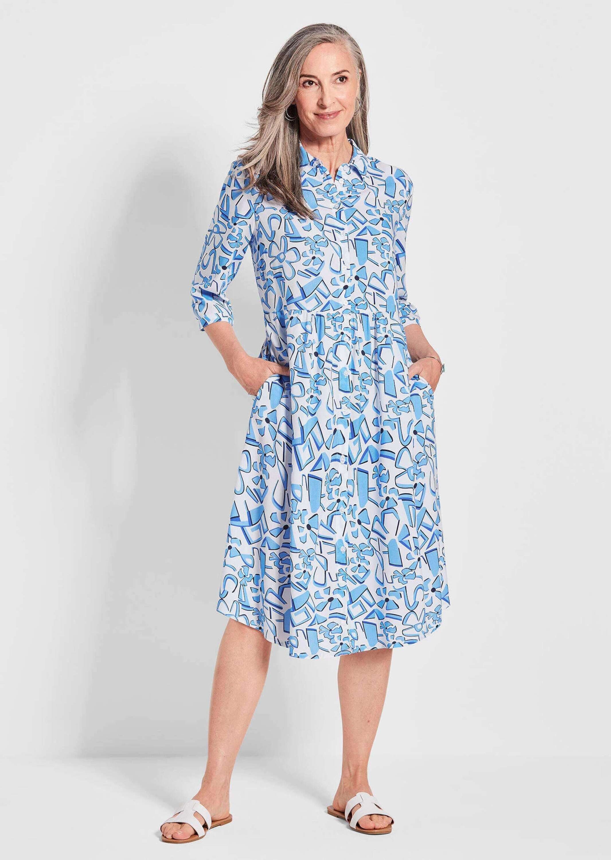 GOLDNER Sommerkleid Druckkleid günstig online kaufen