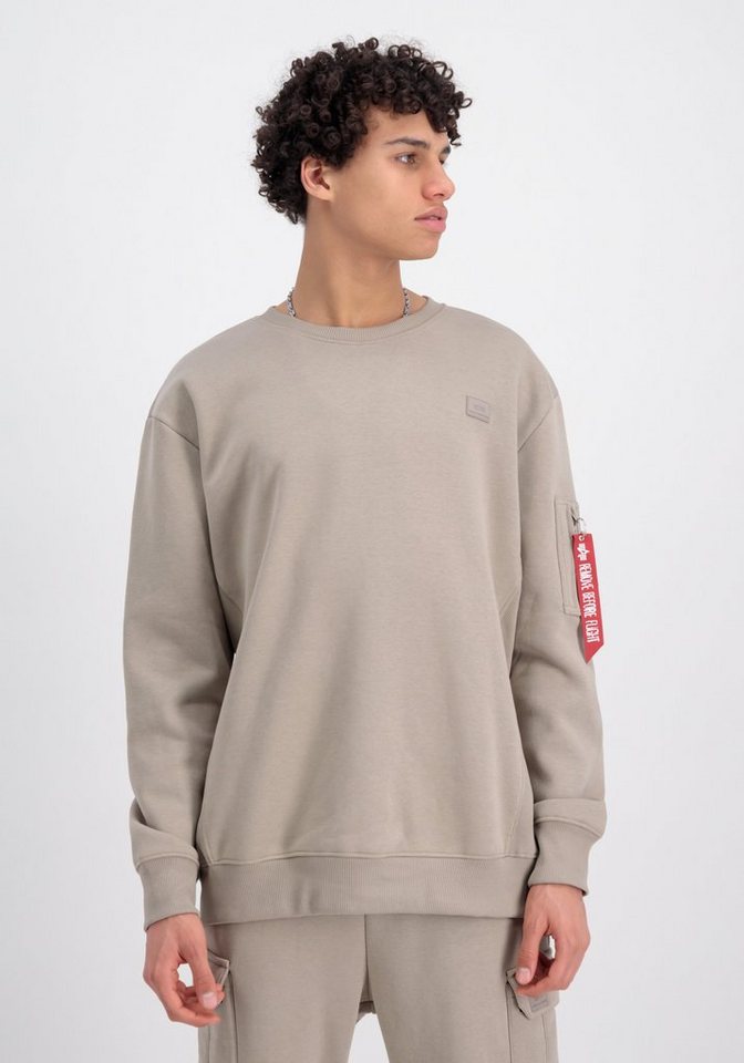 Alpha Industries Sweater Alpha Industries Men - Sweatshirts X-Fit Label  Sweater