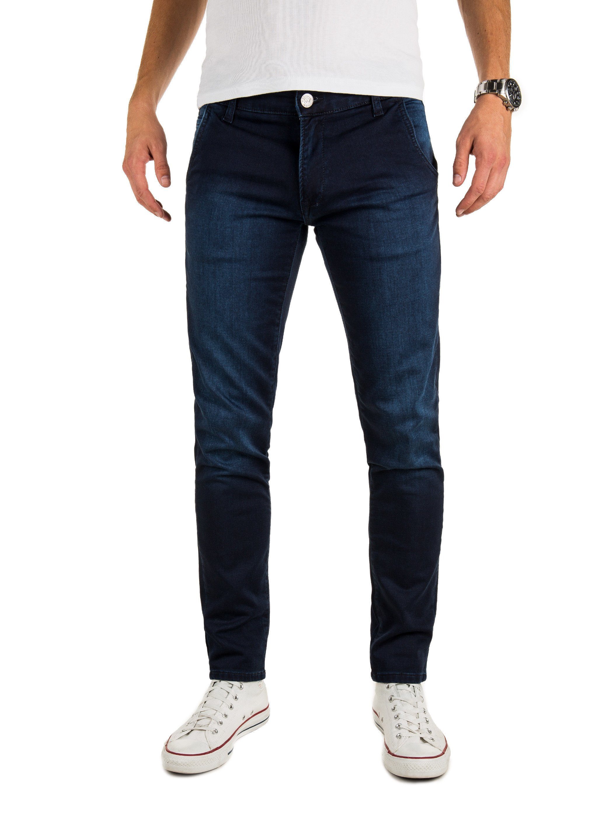 WOTEGA 5-Pocket-Jeans WOTEGA - Sweat Jeans Dexter (1-tlg) navy blazer (3923)