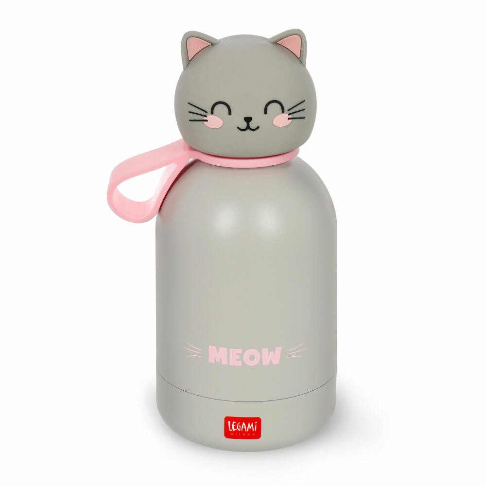 Legami Thermoflasche Hot&Cold Kitty, 310 ml
