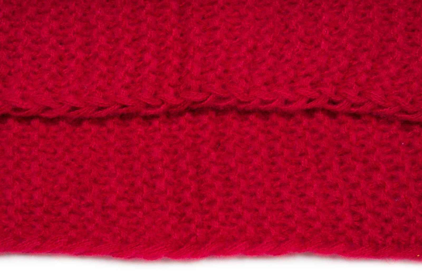 styleBREAKER Loop Strick Loop Wellenmuster, (1-St) günstig online kaufen