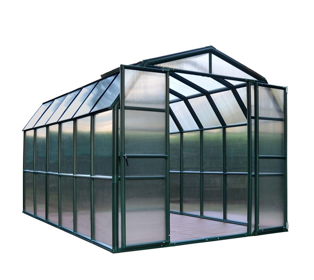 Rion Gewächshaus Gardener 46, Montagefreundliches Stecksystem, LxHxB 389x265x238cm