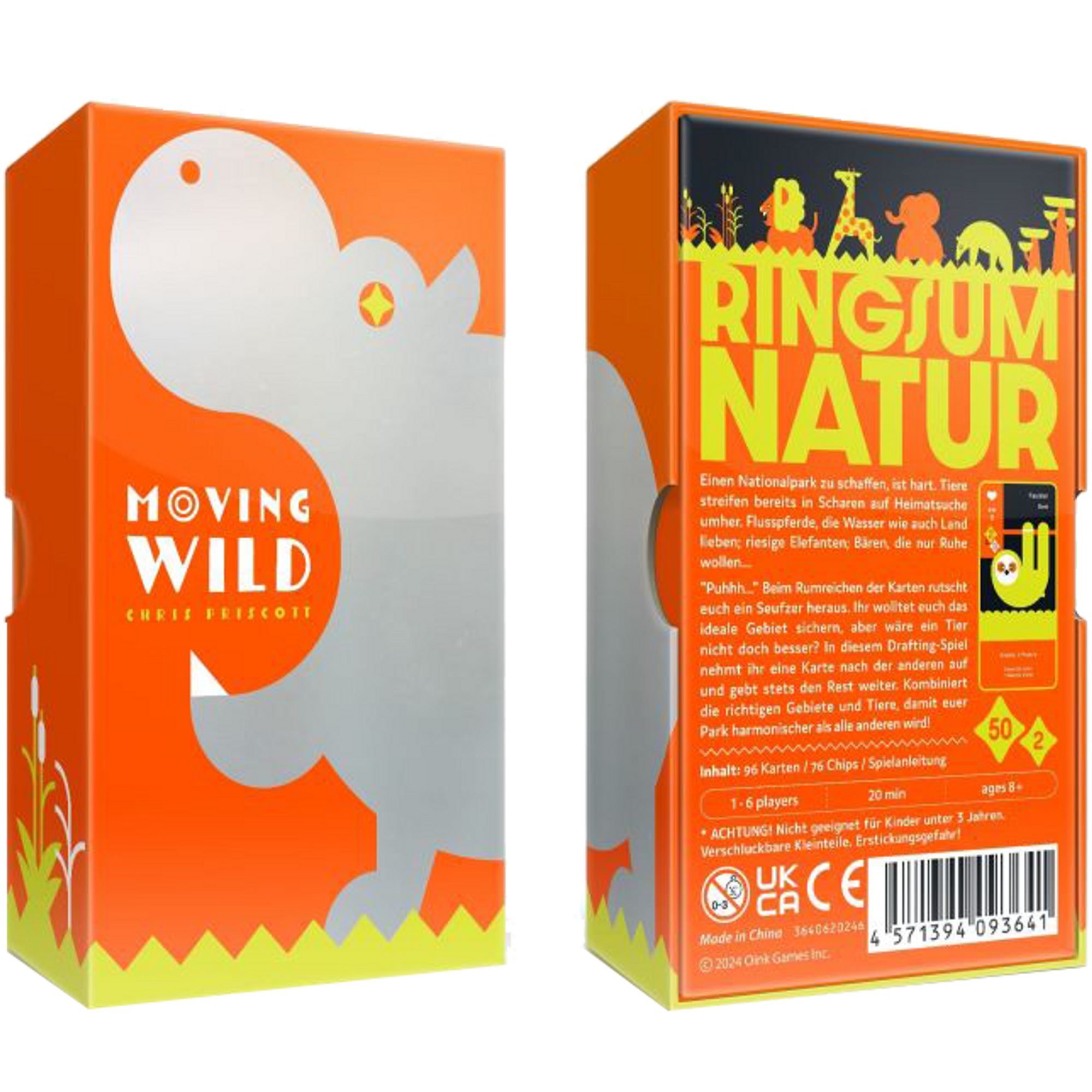Pegasus Spiel Pegasus Moving Wild, Kartenspiel, Familienspiel, Strategiespiel
