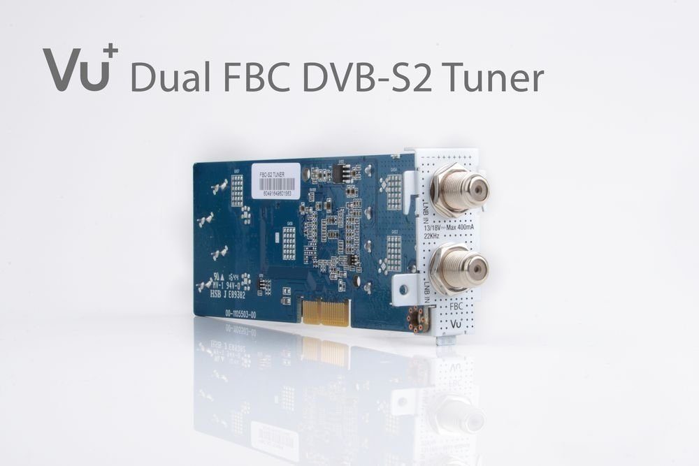 VU+ VU+ DVB-S2/S2X FBC (8 Demodula / Tuner / Tuner 4K Duo Uno Twin 4K Ultimo 4K