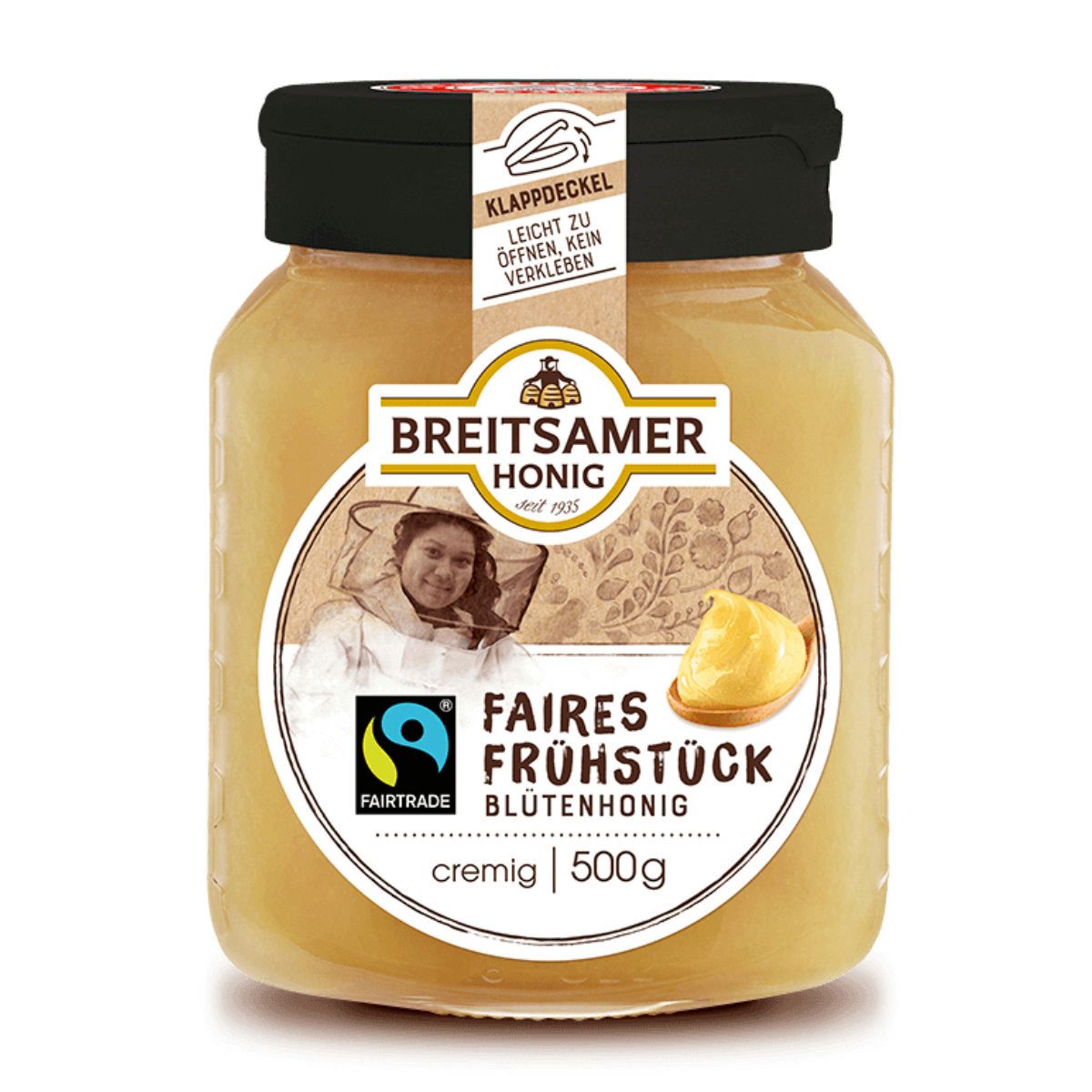 Breitsamer Honig Honig, Breitsamer Fairtrade Honig cremig 500g