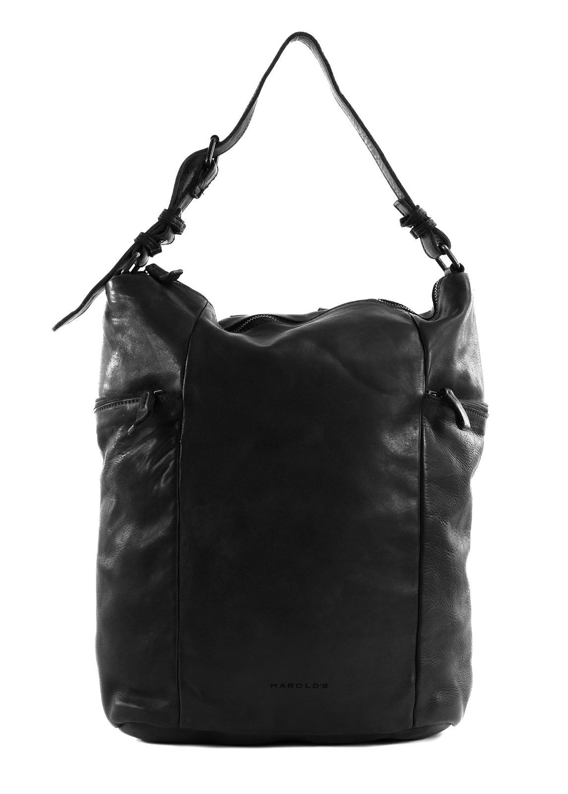 Harold's Rucksack Shoulder Backpack, aus echtem Leder