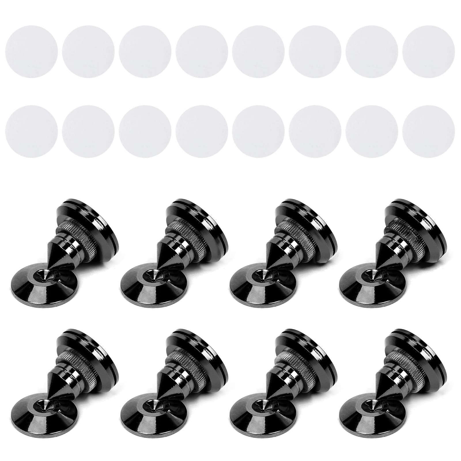 OSTWOLKE Spikes Lautsprecher Spikes Anti-Vibration für HiFi-Geräte und Lautsprecher (8-tlg), Shock Absorber