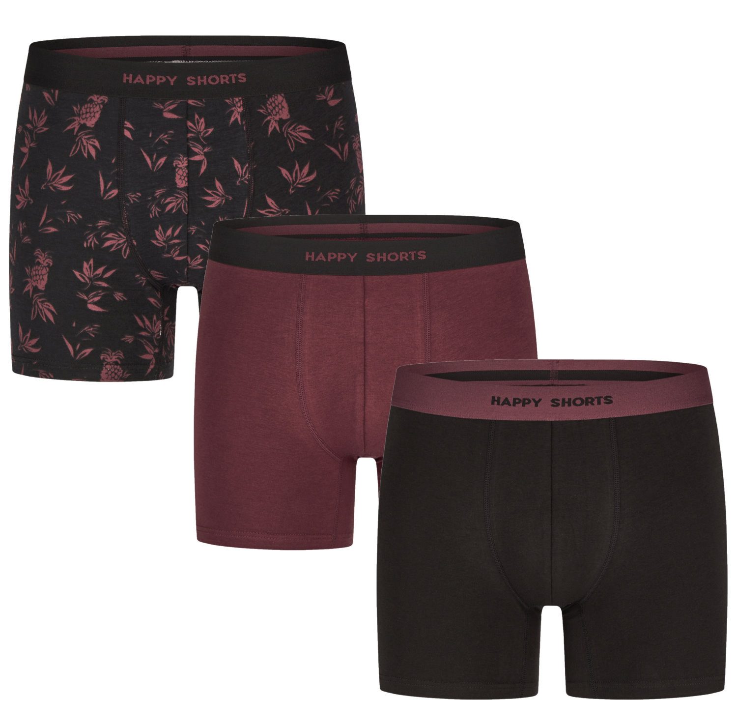 Boxershorts 3er Pack Herren Pants Boxershorts