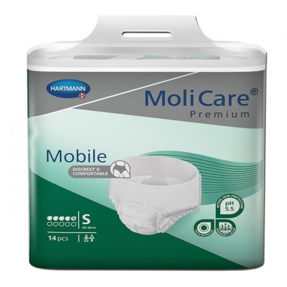 Molicare Inkontinenz-Pants MoliCare Premium Mobile 5 Tropfen M 10 x 14 Stück