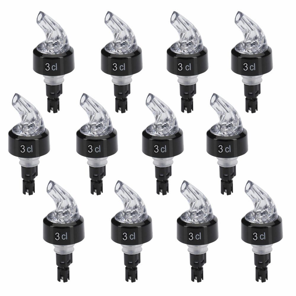 WESTMARK Flaschenausgießer »Auto-Pour« 3cl glasklar, 12 Stk. Dosierausgießer, mm