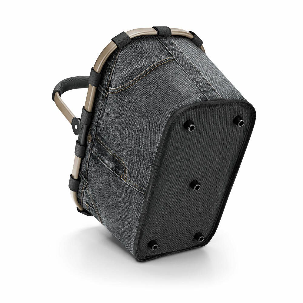 REISENTHEL® Einkaufskorb carrybag Frame Jeans Dark Grey 22 L – Bild 5 von 5