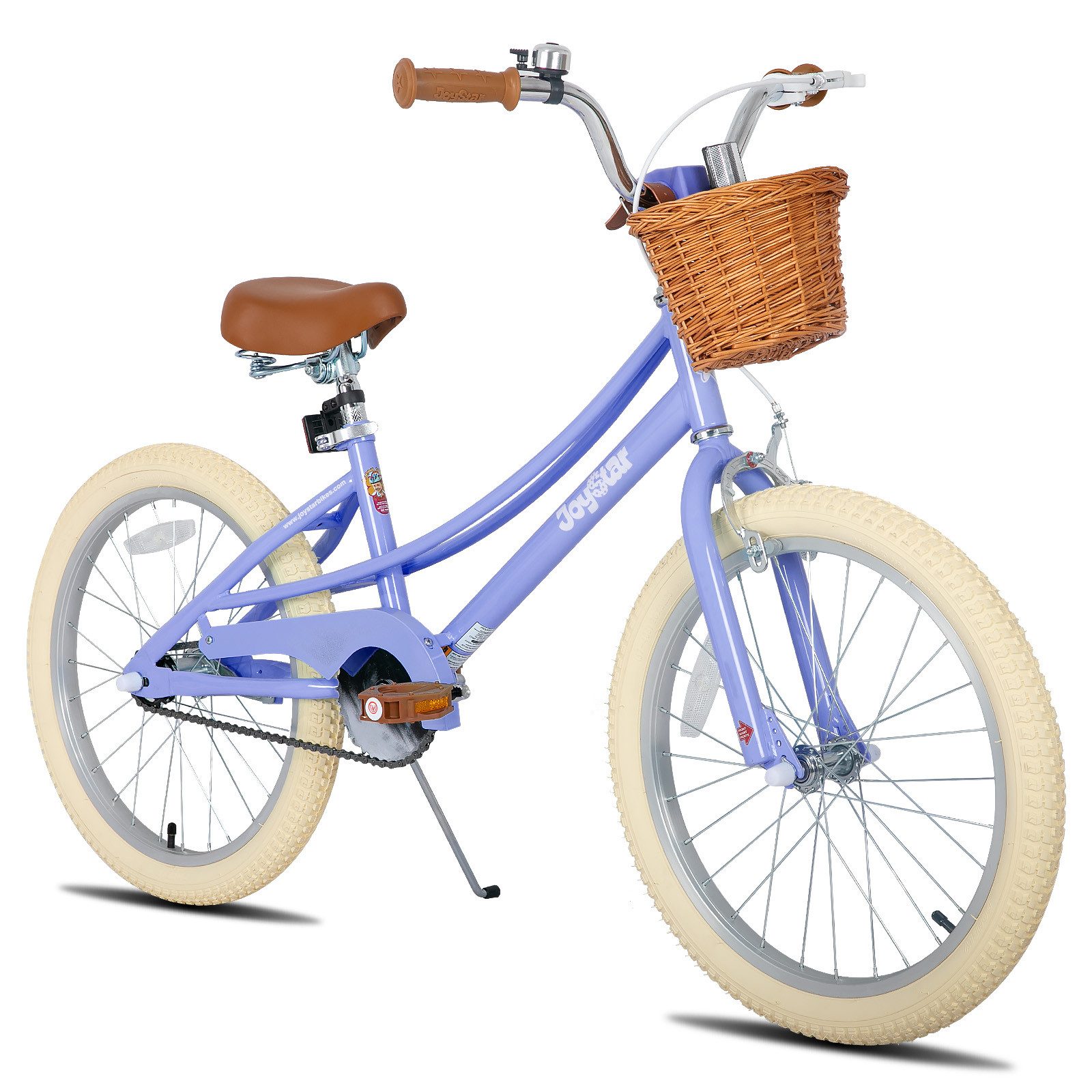 JOYSTAR Kinderfahrrad 12/14/16/18/20 Mädchenfahrrad für 2-13 Jahre alte Kinder, 12" 14" 16" Kinderfahrrad mit Stützrädern & Korb, 20 Zoll mit Ständer