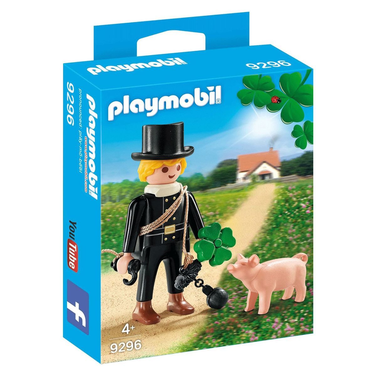 Playmobil® Spielfigur PLAYMOBIL® 9296 - Schornsteinfeger mit Zubehör günstig online kaufen