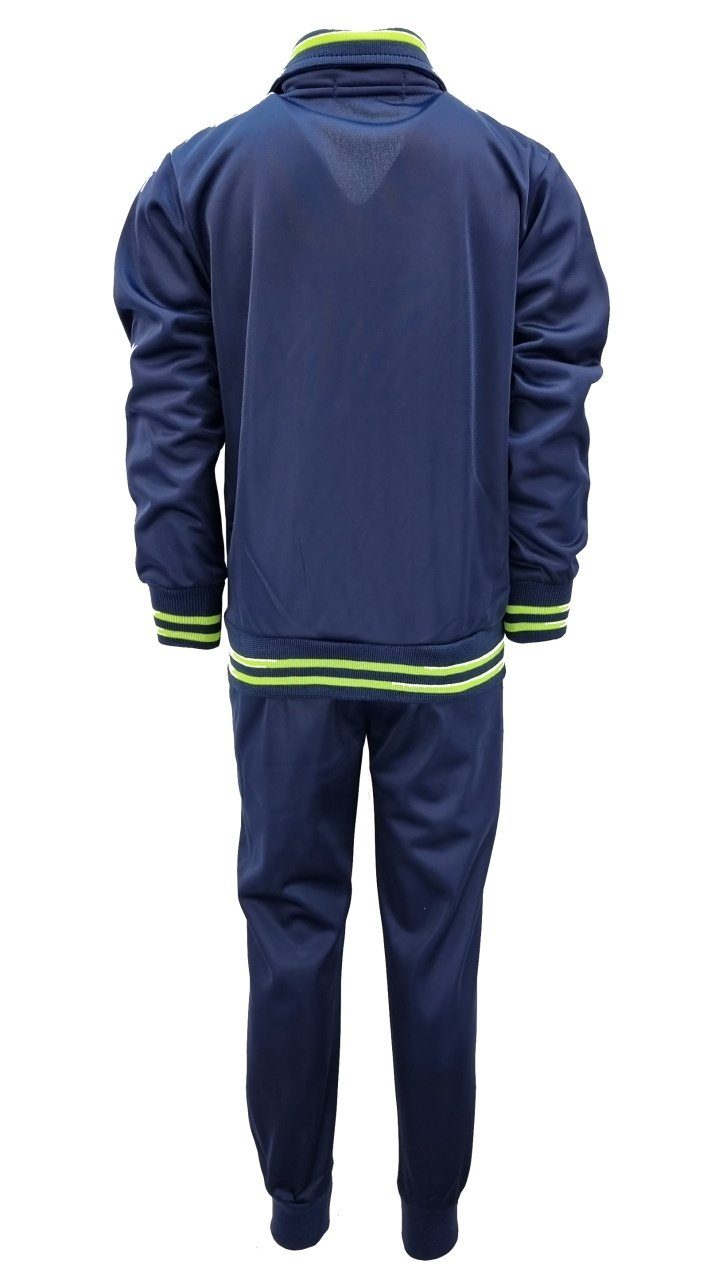 Jungen/Mädchen Trainingsanzug Trainingsanzug Dunkelblau mf6032 Freizeitanzug Boy Jogginganzug Fashion