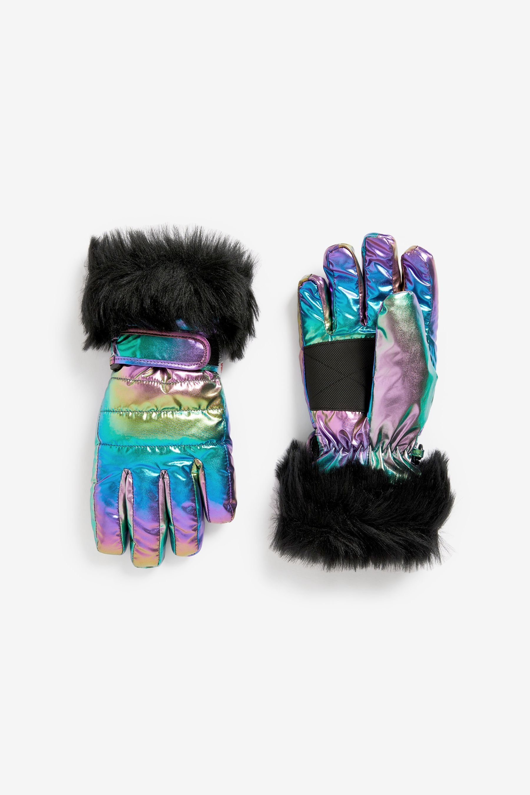 Next Skihandschuhe Ski-Handschuhe in Metallic, 1 Paar