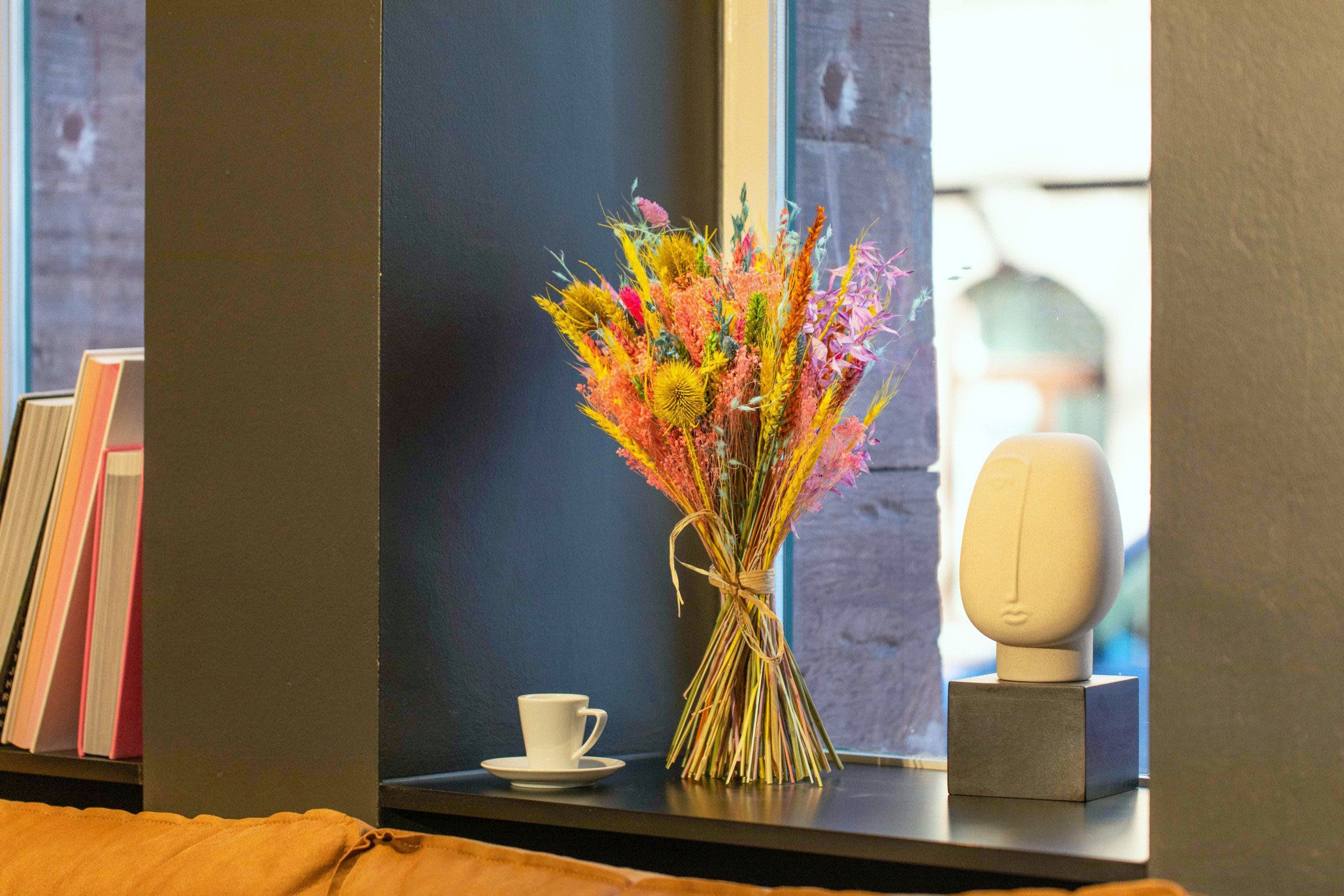 Trockenblume »Lollipop«, freundin Home Collection, Höhe 45 cm, Blumenstrauß-kaufen