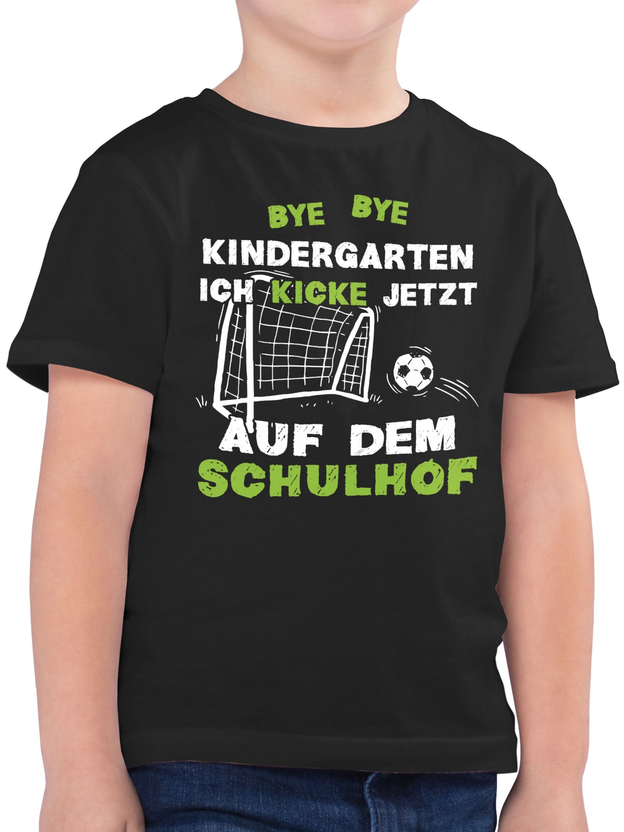 T-Shirt Bye Bye Kindergarten - Kicke Schulhof