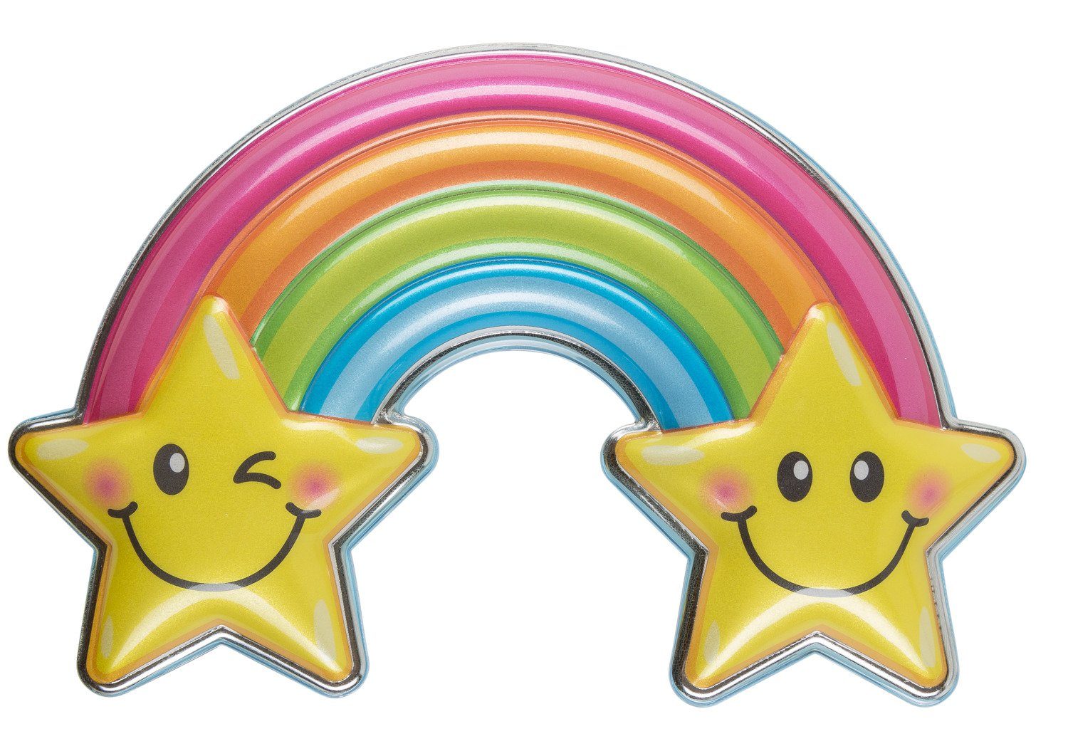 Idena Wandsticker Idena 31256 - LED Wandsticker Lampe Regenbogen, mit Licht günstig online kaufen