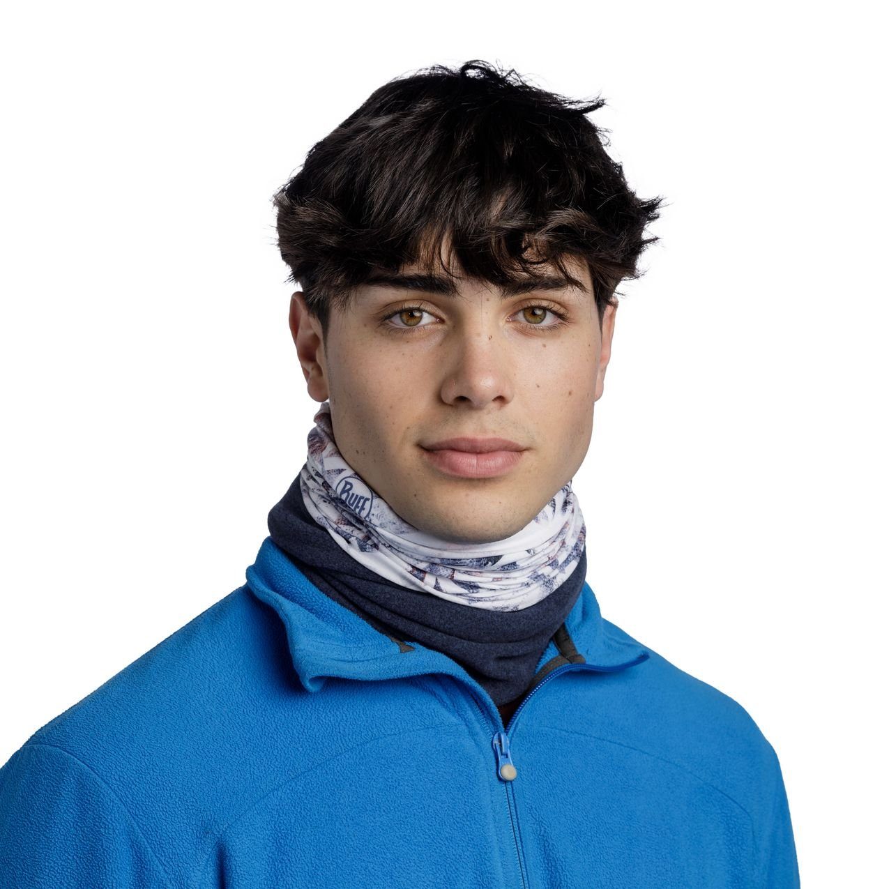 Halswärmer Weiß Polar Buff Multifunktionstuch Buff