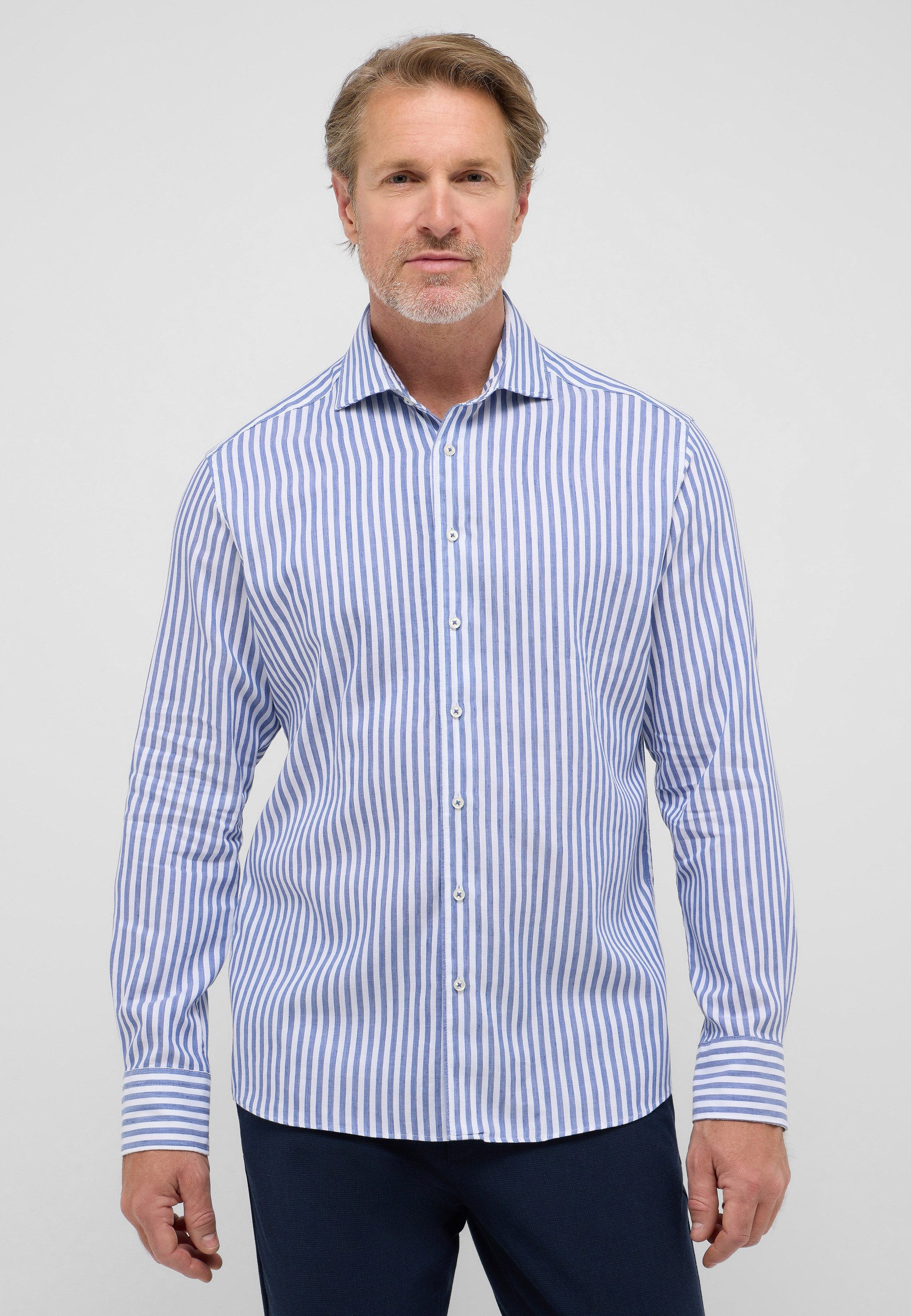 Eterna Langarmhemd MODERN FIT EASY IRON günstig online kaufen