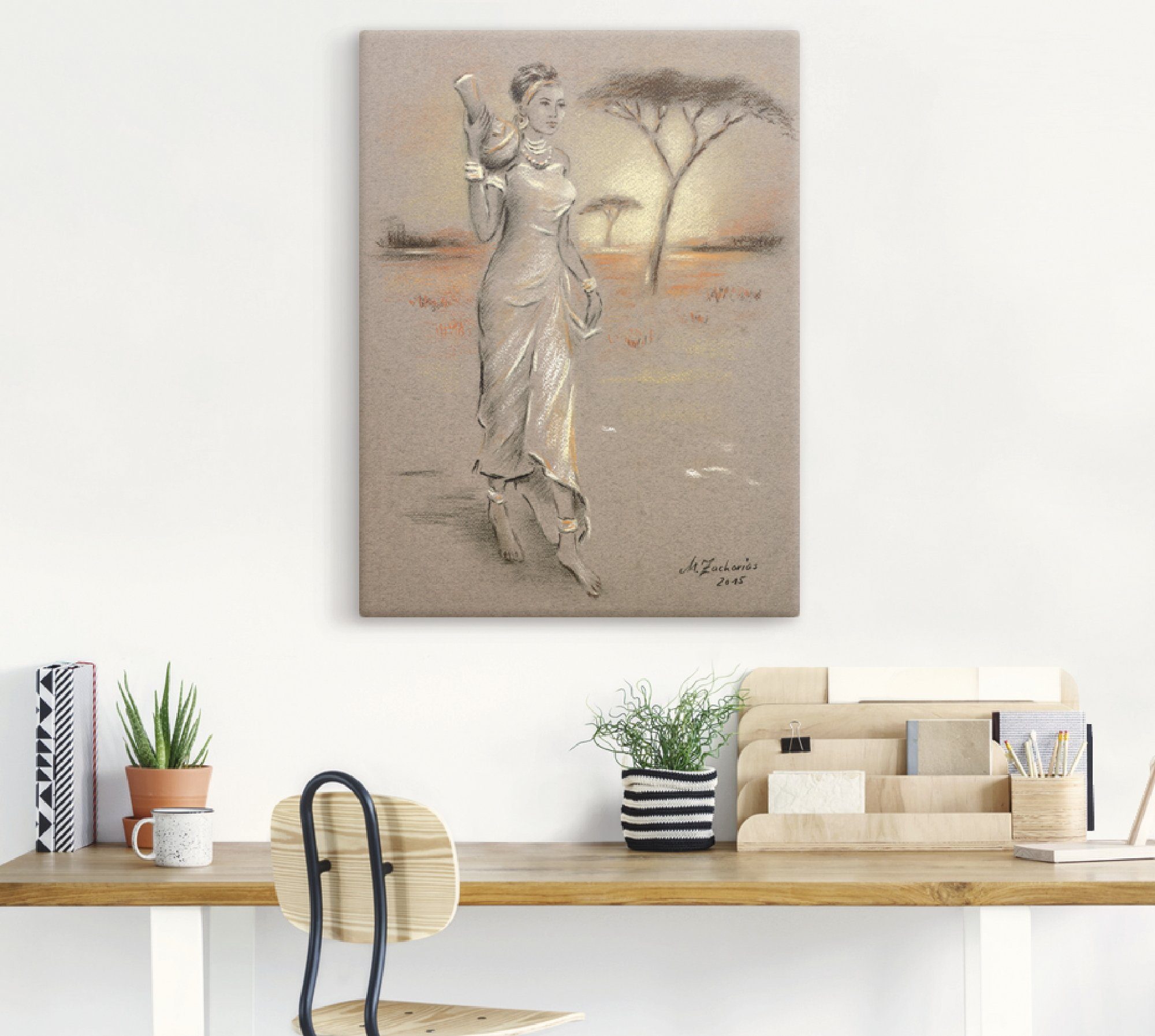 Artland Wandbild Afrikanische Schönheit, Frau (1 günstig online kaufen