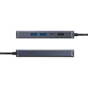 Targus USB-Verteiler HyperDrive EcoSmart Gen.2 Universal USB-C 6-in-1 Hub