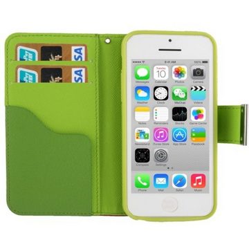 König Design Handyhülle Apple iPhone 5c, Apple iPhone 5c Handyhülle Backcover Mehrfarbig