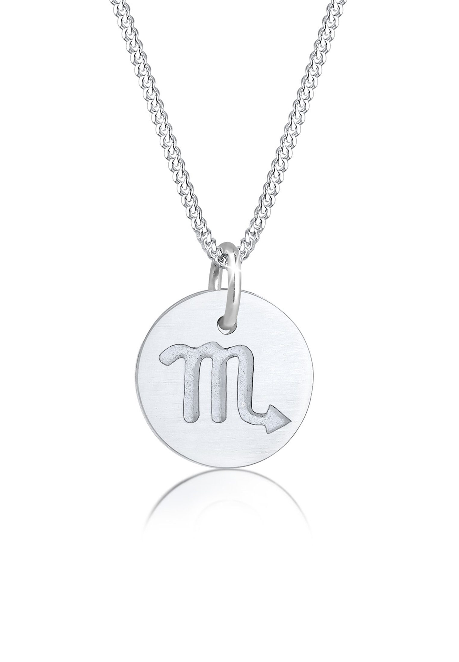 Elli Kette mit Anhänger »Sternzeichen Skorpion Astro Symbol Matt 925  Silber« online kaufen | OTTO