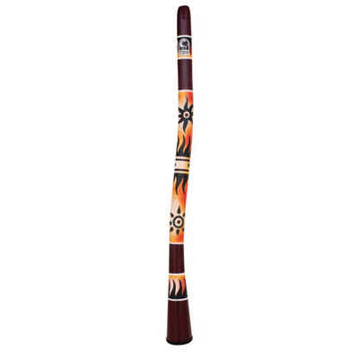 Toca Percussion Didgeridoo, Curved Didgeridoo DIDG-CTS, 50", Tribal Sun, Curved Didgeridoo DIDG-CTS, 50", Tribal Sun
