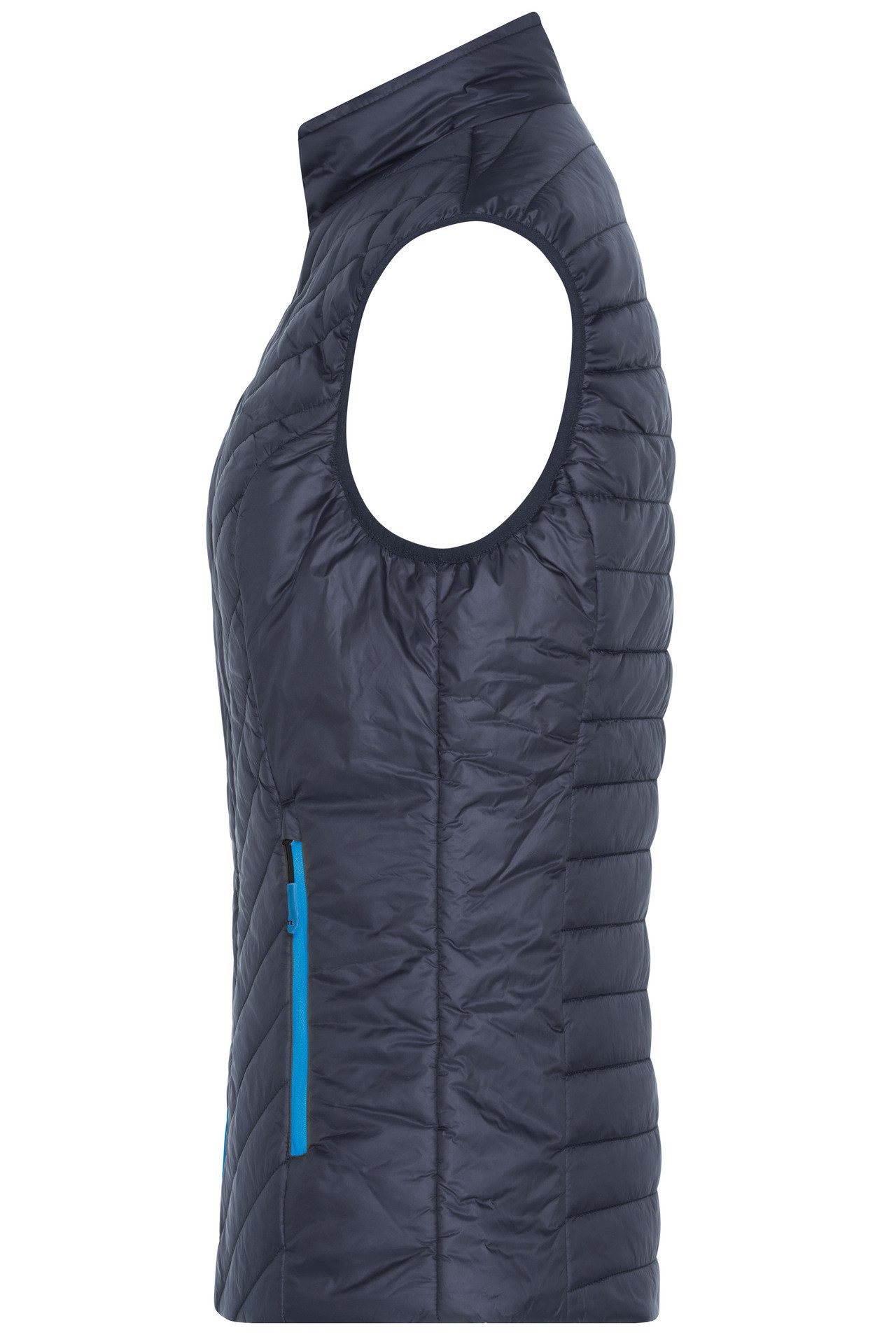 James & Nicholson Steppweste Taillierte und leichte Damen Wende-Steppweste JN1089 Mit sorona®AURA Wattierung – Bild 4 von 5