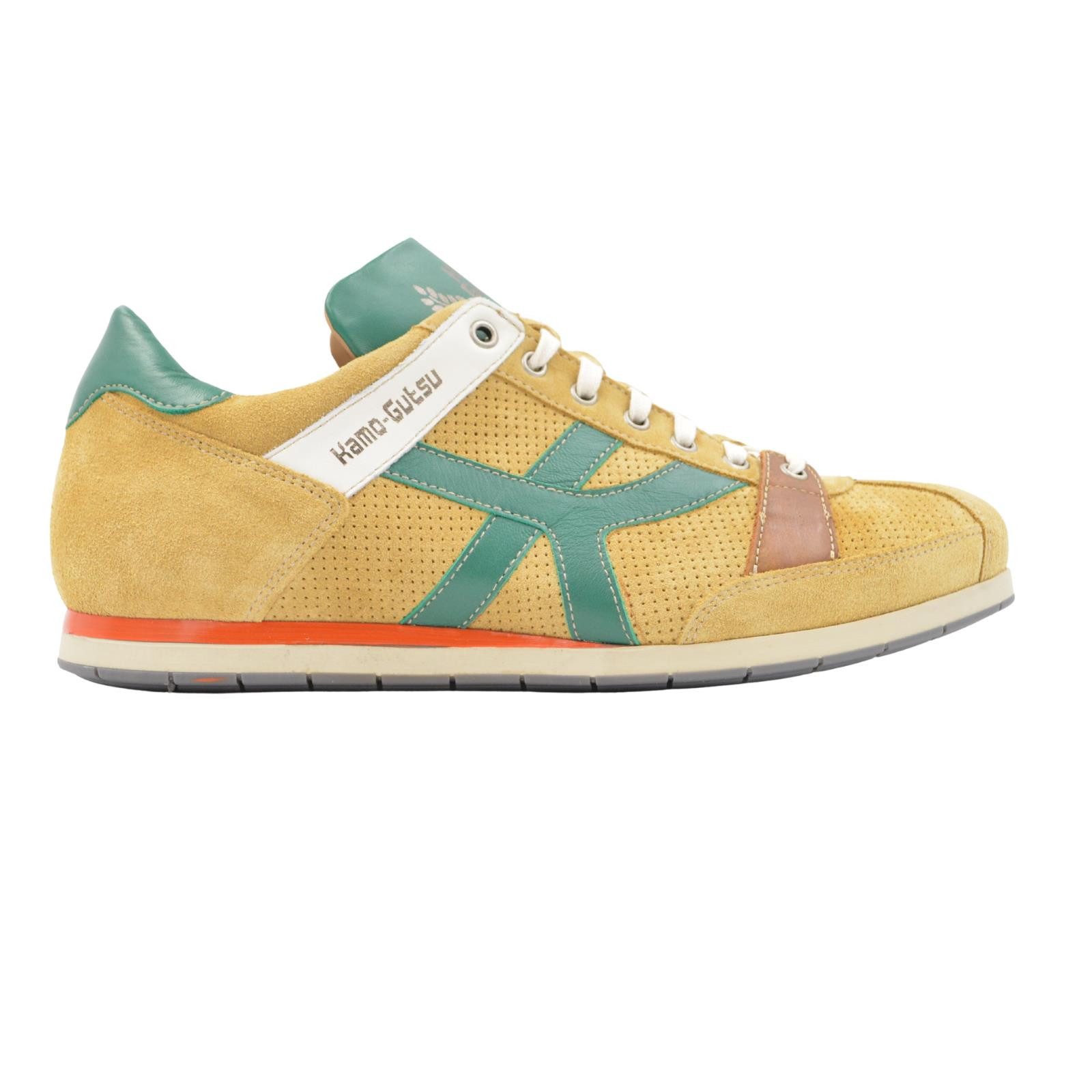 Kamo-Gutsu Kamo-Gutsu Cam. Miele–Foglio Herren Sneaker Sneaker Wechselfussbett