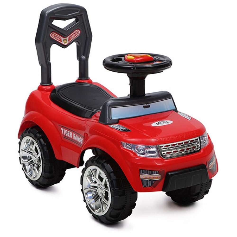 Moni Машинки Bobby-Car и каталки Машинки Bobby-Car и каталки, Kinderauto Tiger Range, Musik- Lichtfunktion Staufach im Sitz