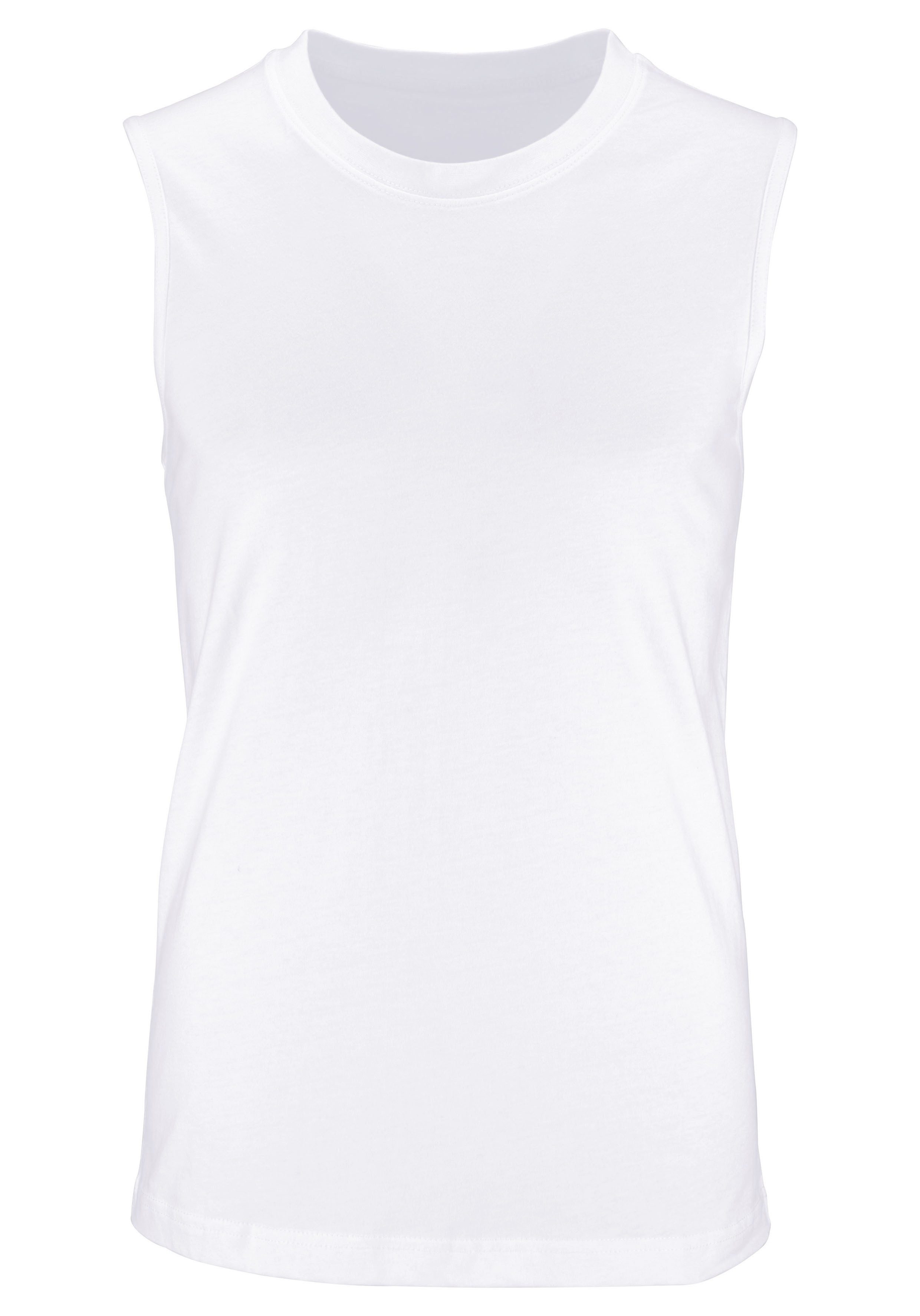 H.I.S Muscleshirt, Unterziehshirt, Unterhemd für Herren (3er-Pack) unifarben, Rundhalsausschnitt, aus Baumwolle