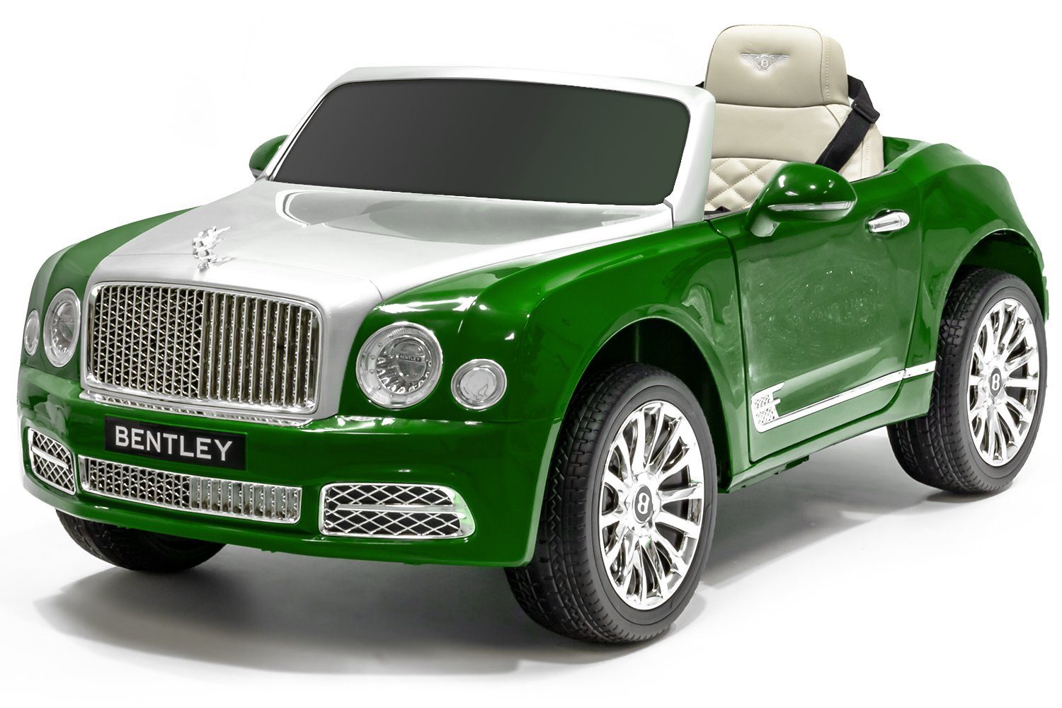 Bentley Mulsanne Smarty Grün Elektro-Kinderauto Elektroauto Kinder 12V