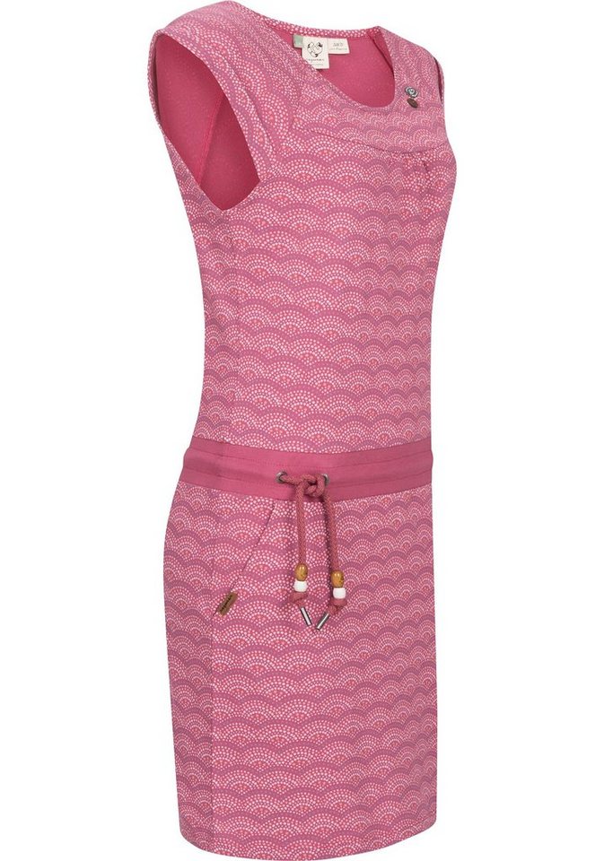 Ragwear Sommerkleid Penelope Print C Intl. leichtes Strand-Kleid mit  stylischem Print, Das Shirtkleid ist optimal für die warme Jahreszeit  geeignet