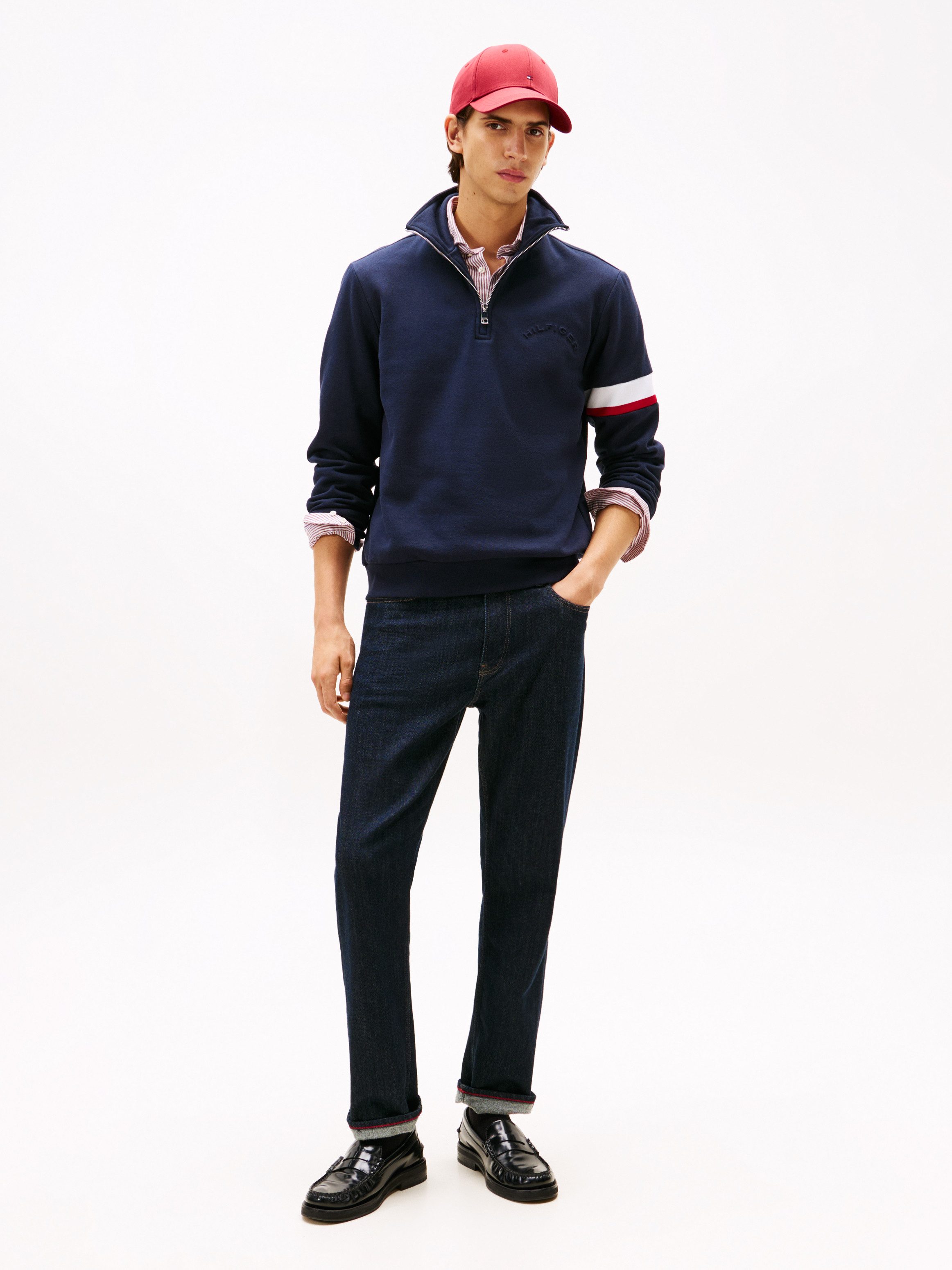 Tommy Hilfiger Sweatshirt RWB INSERT ZIP Regular fit