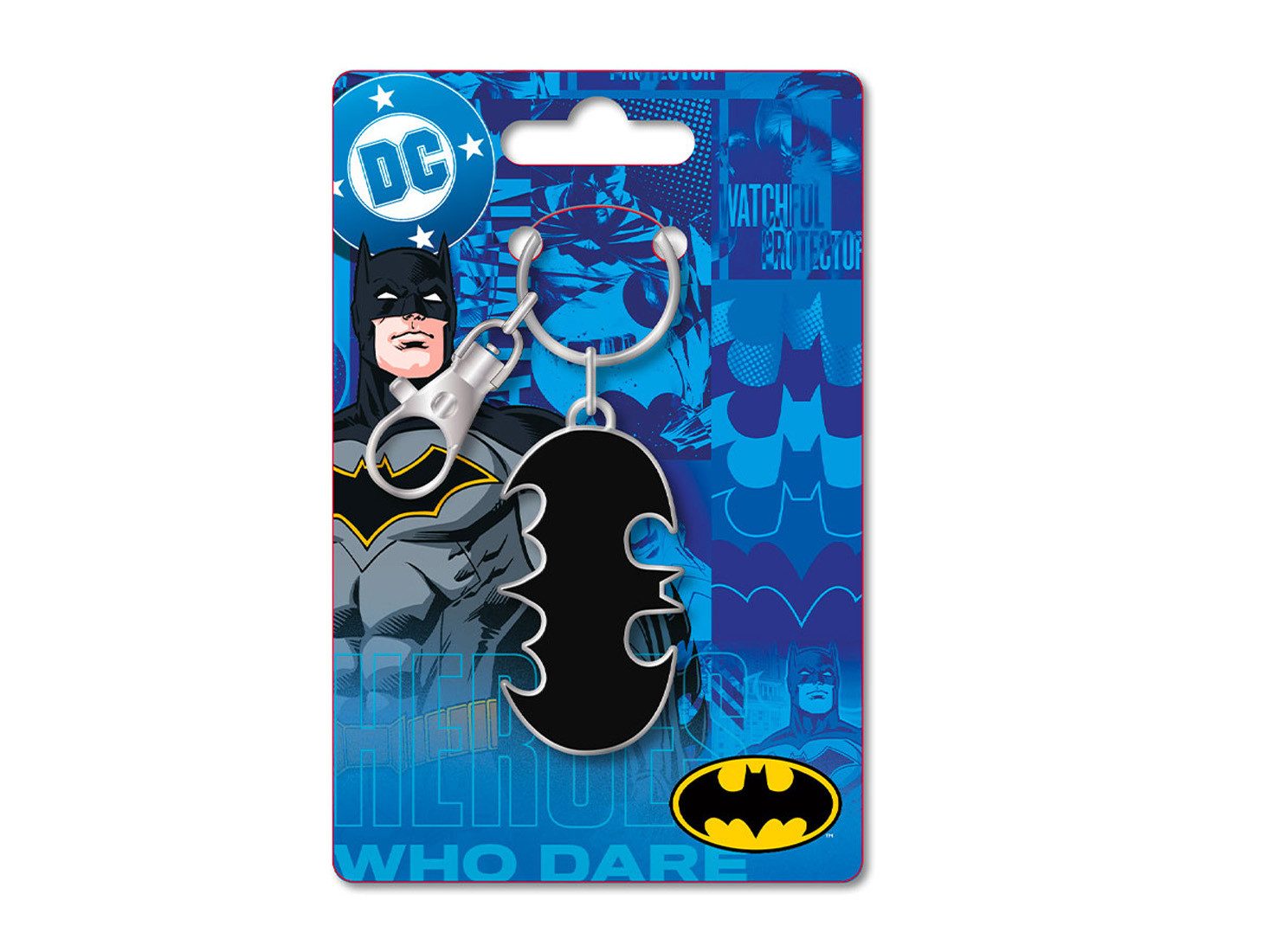 Schlüsselanhänger Batman - Symbol - Metall Keyring
