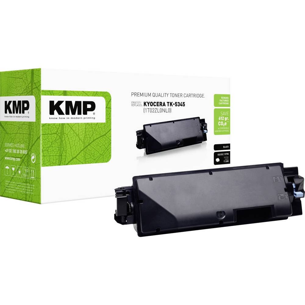 KMP Tonerpatrone Toner ersetzt Kyocera TK5345K (1T02ZL0NL0) 17000 Seiten 2932,0000