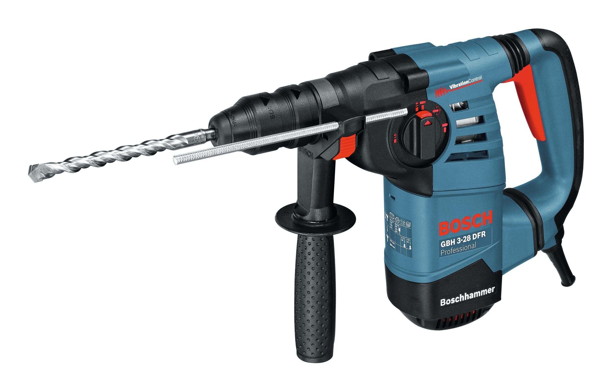 Bosch Professional Mit DFR, L-BOXX Bohrhammer - SDS 230 V, plus in GBH 3-28