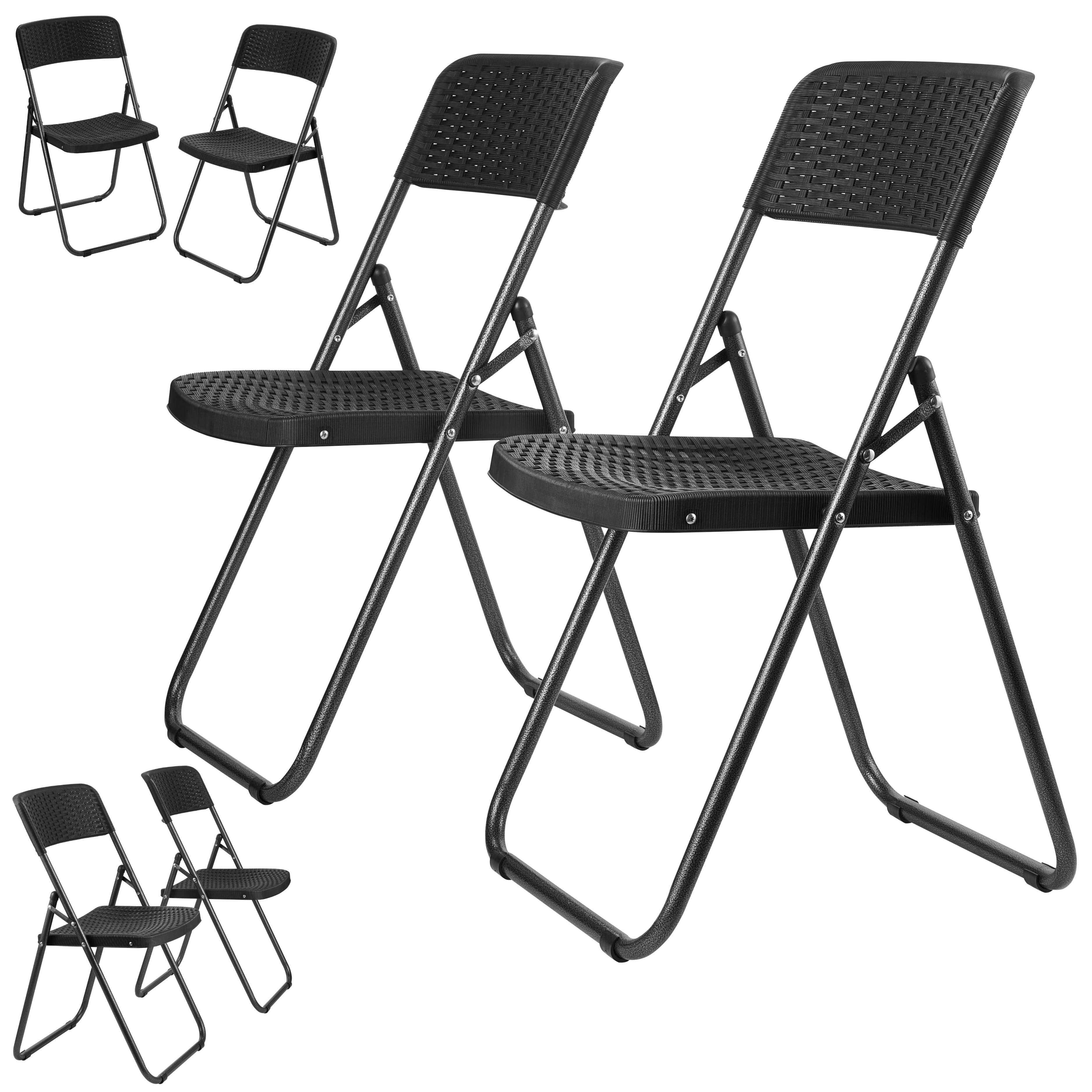 ecosa Gartenstuhl EO-5081 (Set, 2 St), Stabiles Metallgestell mit hoher Belastbarkeit