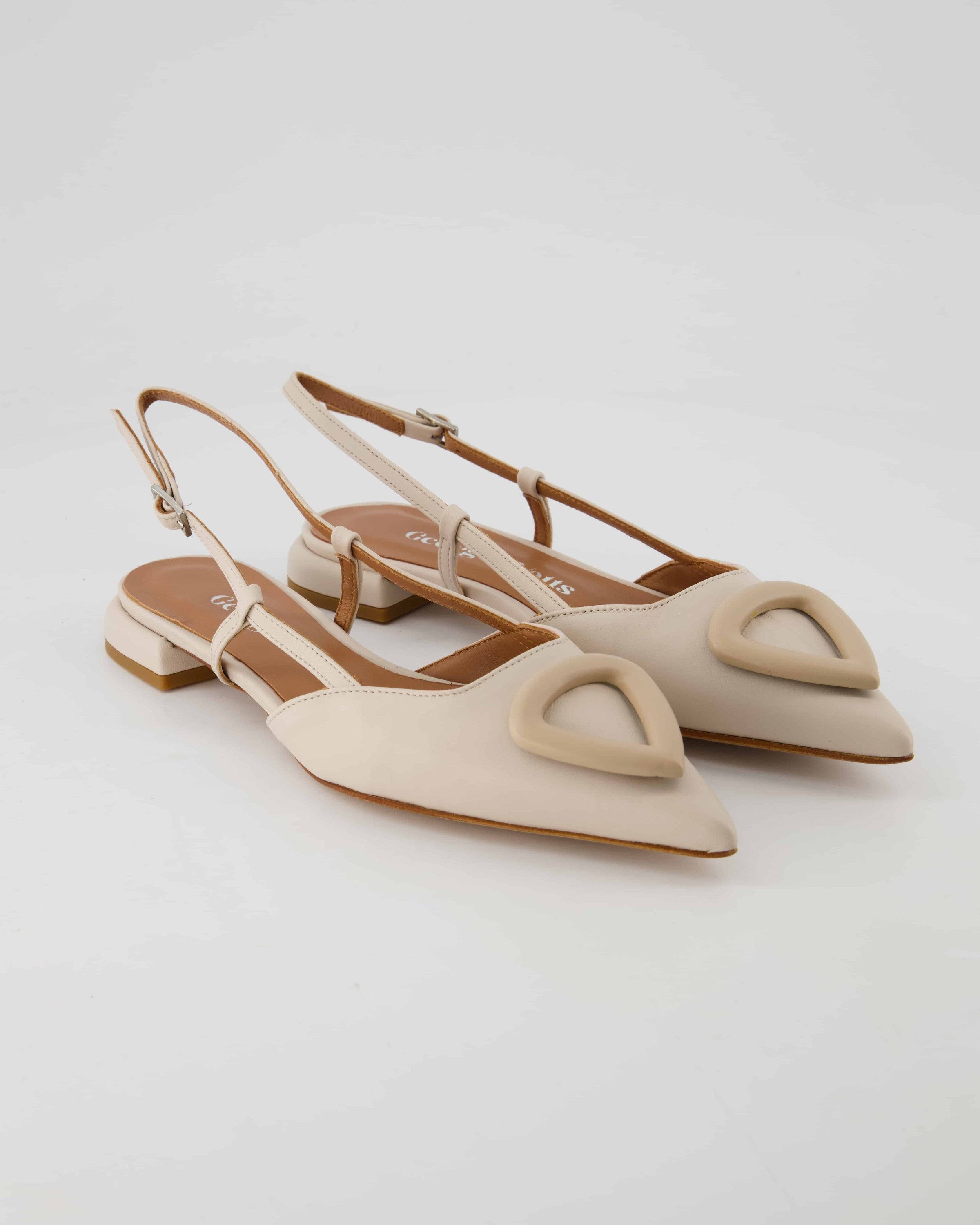 George Watts 7104 Slingpumps Obermaterial: Leder günstig online kaufen