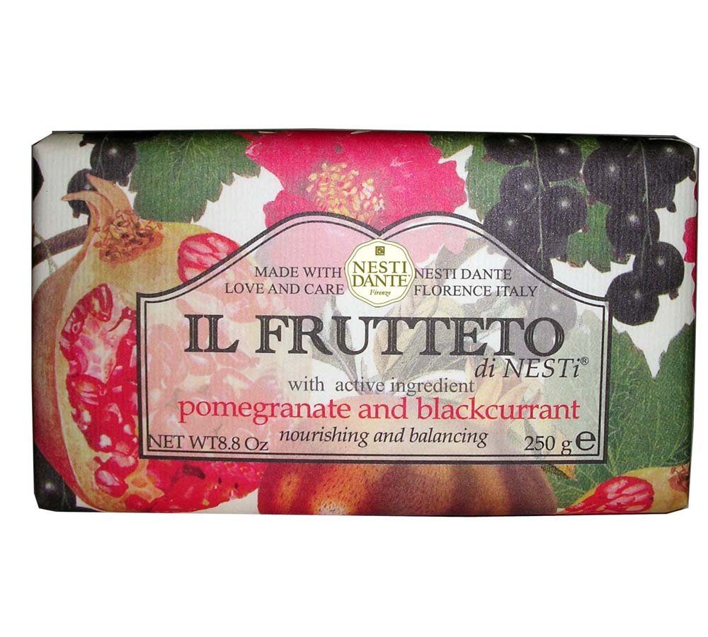 Nesti Dante Handseife Frutteto Soap Pomegranate, 1-tlg., Hand -und Körperseife mit feinem Duft 250 g