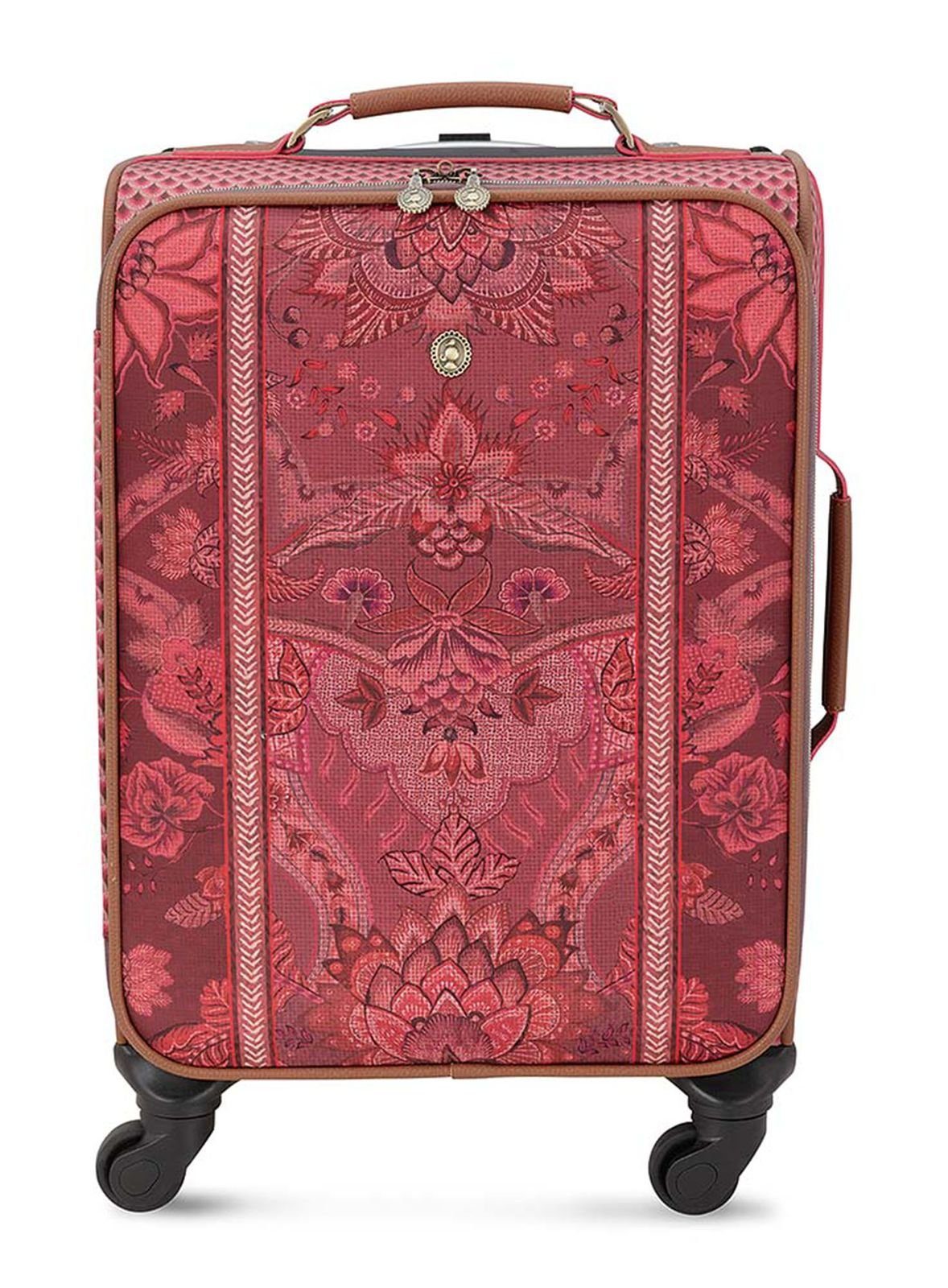 PiP Studio Weichgepäck-Trolley Kyoto Festival Dark Pink