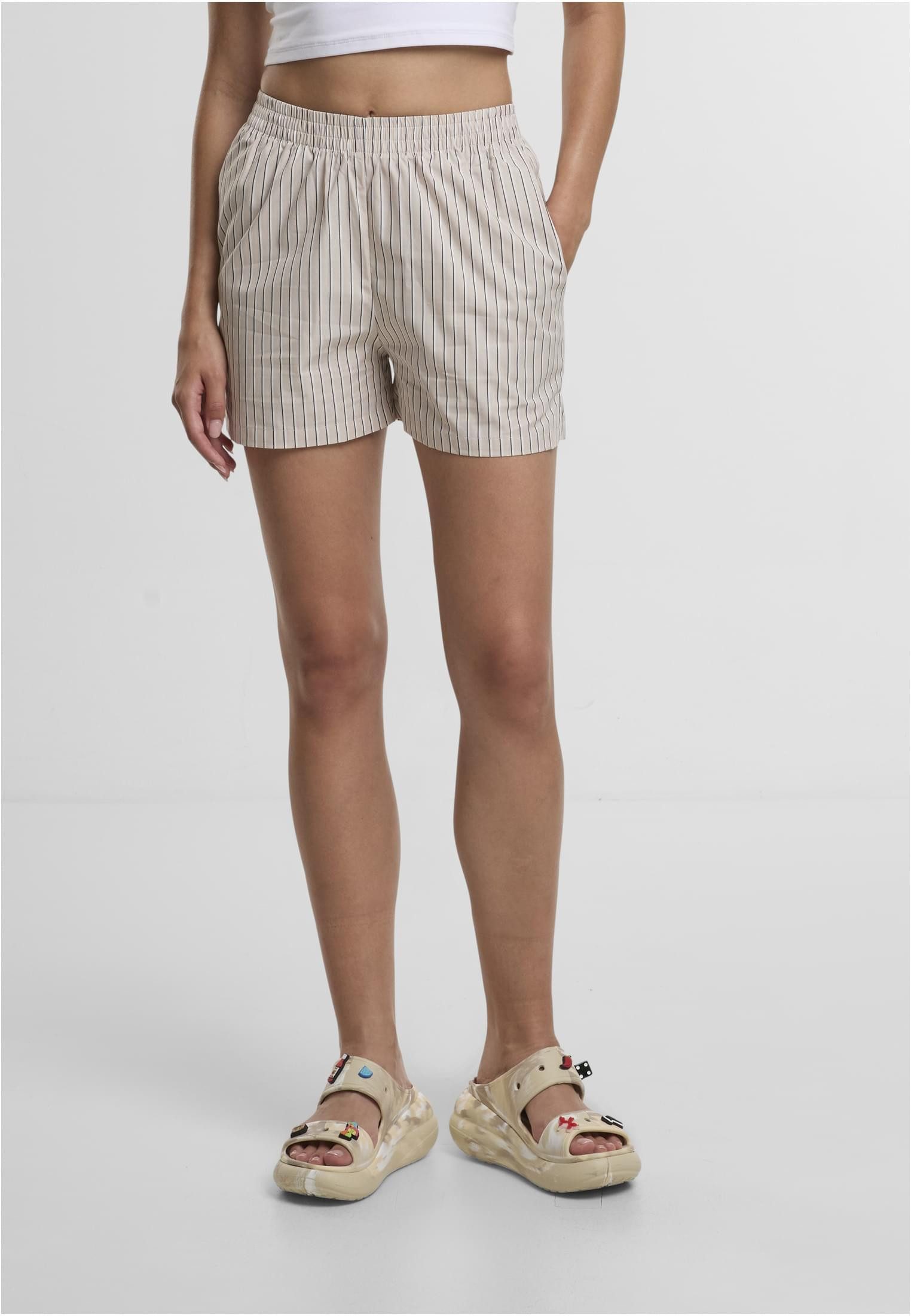 Shorts Ladies Striped Shorts Damen kurze Hose