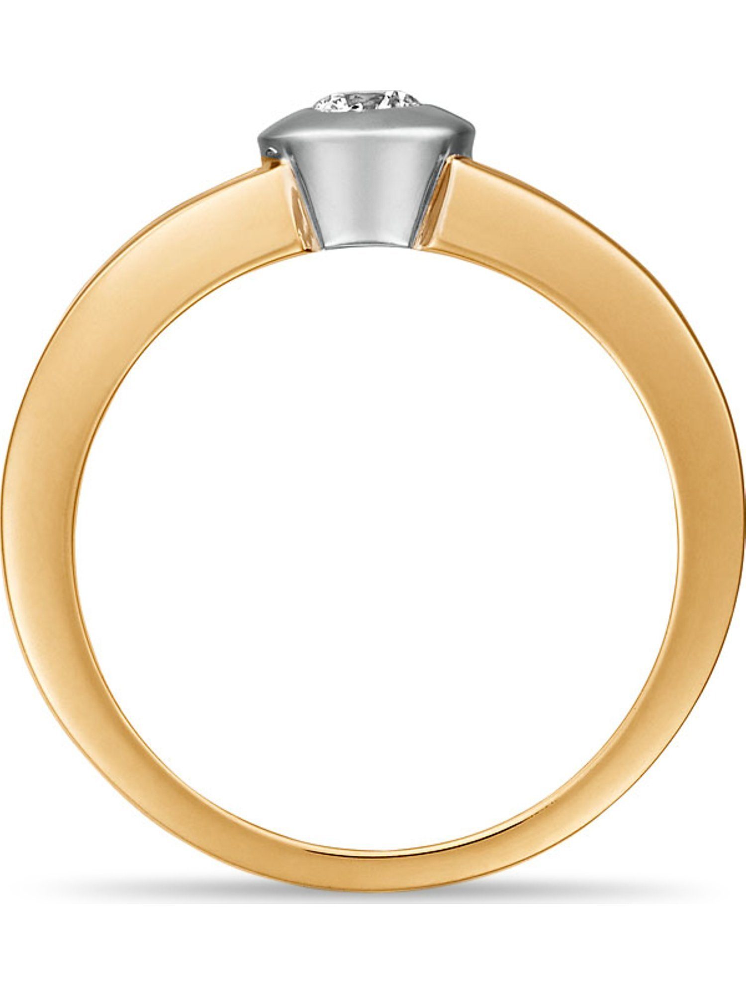 CHRIST Diamantring, mit Diamant