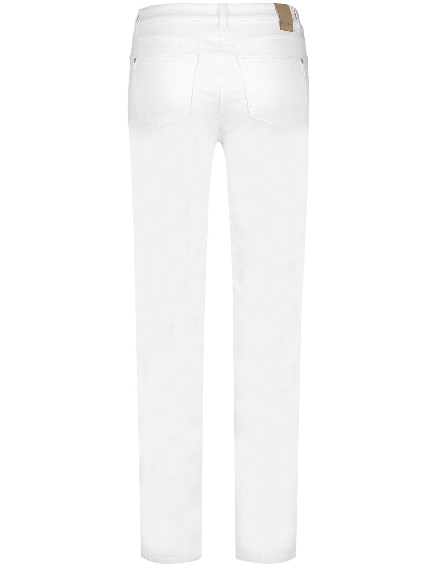 GERRY (92307-67840) weiß Weber 5-Pocket-Jeans von Cotton Fit Romy Straight WEBER Gerry Organic (99600)