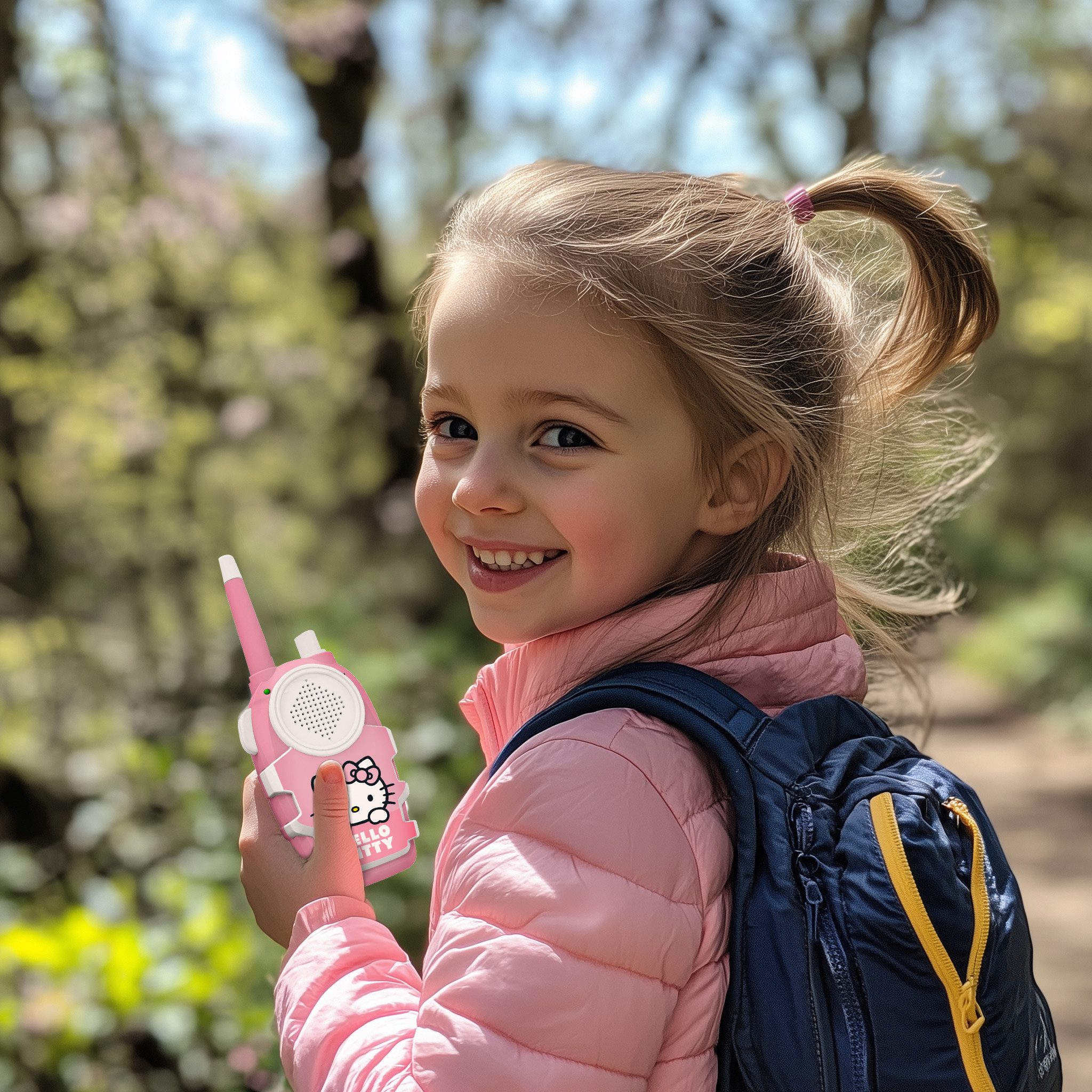 OTL Walkie Talkie Hello Kitty Walkie Talkie Set für Kinder, (Set, Das Set besteht aus insgesamt 2 Walkie Talkies), kindgerecht